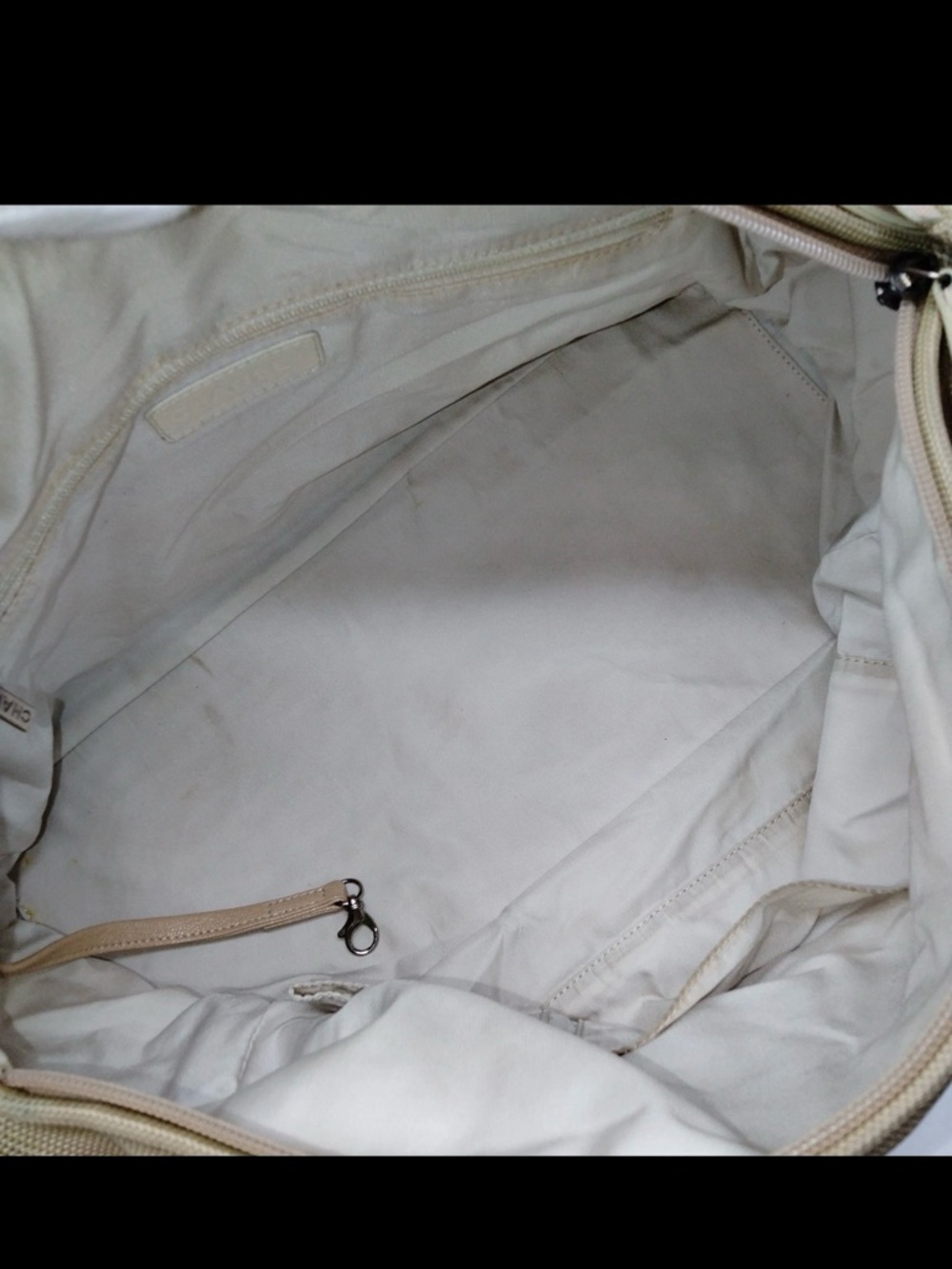 Chanel Metallic Gold Paris Biarritz shoulder Bag - Picture 8 of 9